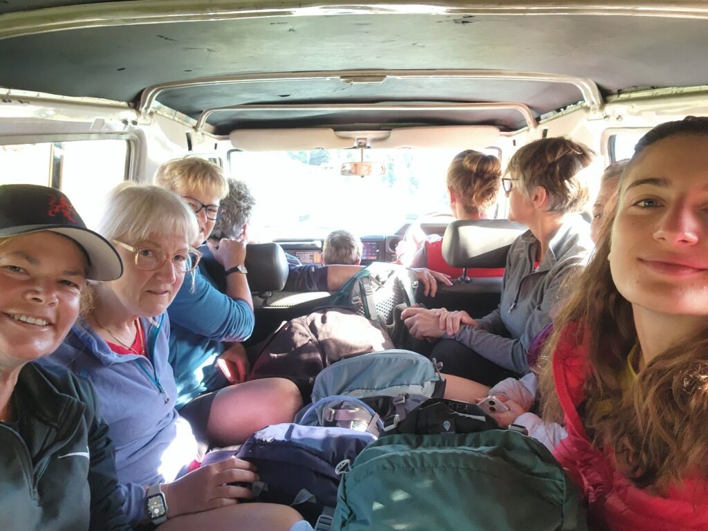 Off-road transport in Albanien